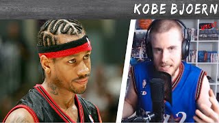 KobeBjoern reagiert auf Geschichte des Crossover mit Iverson Wade amp Hardaway  Reaktion [upl. by Itteb]