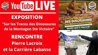 Live GÉO Logique 17 mars 2024  Spécial quotDinosaures Montagne Ste Victoirequot et la quotCarrière Labassequot [upl. by Keven]