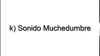 k Sonido Muchedumbre [upl. by Leruj]