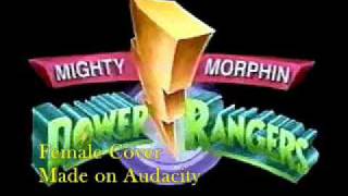 Power Rangers Theme Female Cover [upl. by Okihcas]