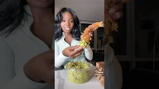 I love Chicharrons 😭 mukbang eatshow latenightsnack foodie [upl. by Liagaba]