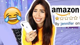 reading my haters amazon reviews  MyLifeAsEva [upl. by Greenebaum]