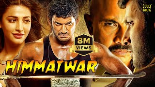 Himmatwar Movie  Hindi Dubbed Movies  Vishal  Shruti Hassan  Hindi Action Movies Poojai [upl. by Harobed222]