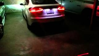 Kia Forte Tail Light LED strip Mod [upl. by Tare]