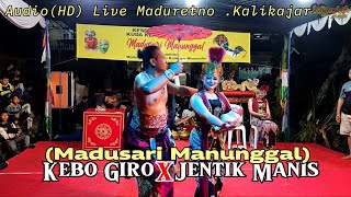 KEBO GIRO amp GOTAK GATIK MADUSARI MANUNGGAL AUDIO HD LIVE MADURETNO KALIKAJAR [upl. by Gnurt687]