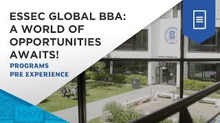 ESSEC Global BBA A world of opportunities awaits  ESSEC Programs [upl. by Myke603]