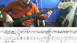 TRSCR 15 Roundabout Yes Bass Cover  Walkthrough Notation Tab [upl. by Ebeneser]