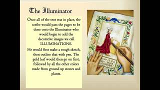 illuminated manuscript history [upl. by Leuqcar962]