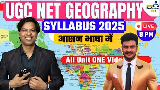 UGC NET Geography syllabus 2025 DrLokeshBali [upl. by Seaton]