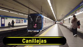 Metro Station Canillejas  Madrid 🇪🇸  Walkthrough 🚶 [upl. by Elinor]