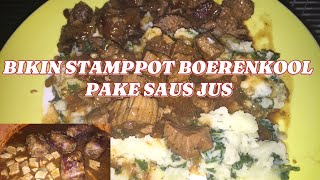 RESEP STAMPPOT BOERENKOOLHOLLANDSE POT HOMEMADE [upl. by Salkin]