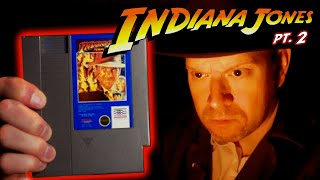 Indiana Jones Video Games pt2 Temple of Doom NES Review Irate Gamer [upl. by Dobrinsky]