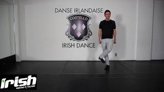 Irish Dancing HORNPIPE  A How To Video Grade Exams Level 5  Part 2 [upl. by Lledor]