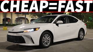 The FASTEST Camry is the CHEAPEST  2025 Toyota Camry LE Night Review [upl. by Gwenore858]