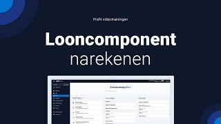 Looncomponent narekenen [upl. by O'Donnell]