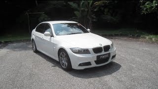 2010 BMW 320i M Sport StartUp and Full Vehicle Tour [upl. by Livvie]