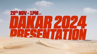 🇪🇸 Presentación oficial del Dakar2024 [upl. by Clarinda]