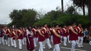 Faulk Middle School Marching in Charro Days International Parade [upl. by Kress]