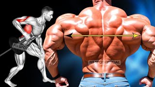 6 Best Exercises For a WIDER BACK [upl. by Peirsen]