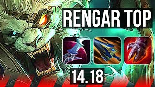 RENGAR vs GAREN TOP  800 games 1022  EUW Master  1418 [upl. by Lenoel214]