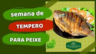 TEMPERO PARA PEIXE  Semana de tempero para peixe Receita completa [upl. by Merrily581]