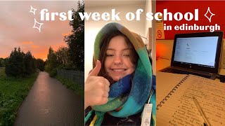 first week of school in edinburgh [upl. by Essyla]