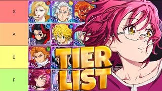 BEST Heroes TIER LIST April 2024 Edition  Seven Deadly Sins Grand Cross [upl. by Norrahc]