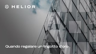 Quando regalare un lingotto doro [upl. by Aisercal]