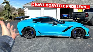 My 1000HP ZR1 Needs a NEW MOTOR Also My C6 is BROKEN [upl. by Gweneth]