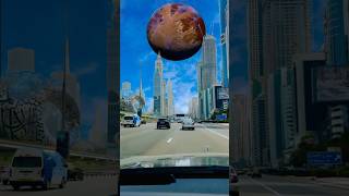 scale of solar system in desert  solar system star system shortseed shorts shortsviral vfx [upl. by Panchito]