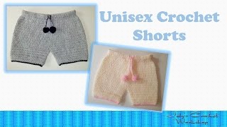 Unisex Crochet Shorts [upl. by Sila]