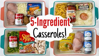 5INGREDIENT Super Quick amp EASY Casserole Dinner Recipes  Best Oven Baked Meals  Julia Pacheco [upl. by Biles163]