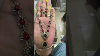 Pagadam necklace challenge dancer dance trending cz necklace love gold [upl. by Eradis]