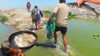 Pesca Y Cocina De Tilapias Gigantes En Laguna con amigos  fishing and cooking [upl. by Ioab404]