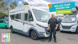 🚐 Roller Team Pegaso 590 Motorhome Tour  Compact Luxury amp Adventure Ready 🌟 [upl. by Coben]