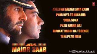 Major Saab Movie Full Songs  Amitabh Bachchan Ajay Devgn Sonali Bendre  Jukebox [upl. by Rachele451]