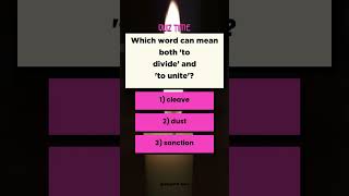 quotEnglish Vocabulary Quiz Contronymsquot  Yed4e [upl. by Lori472]