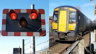 Chilham Mill Level Crossing Kent [upl. by Siugram]