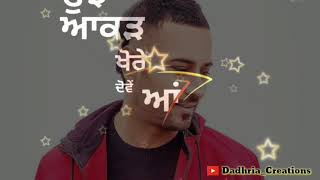 Dobara Milde aa  Garry Sandhu  Sad Status [upl. by Haimorej973]