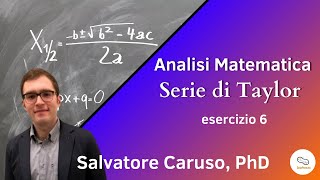 Analisi Matematica 1  Serie di Taylor  esercizio 6 [upl. by Anitrebla281]