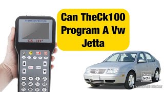 Can A Ck100 PROGRAM A Volkswagen Jetta [upl. by Soloma]