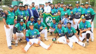 UTESA conquista título y Copa BanReservas en torneo de béisbol universitario 20 [upl. by Lauber]