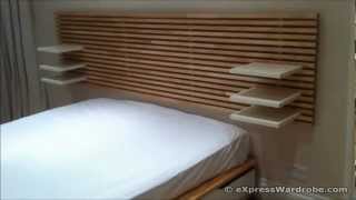 IKEA Mandal Storage Bed with Headboard [upl. by Aniryt]