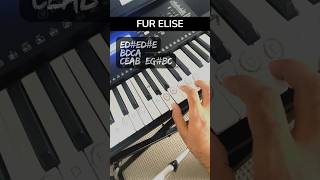 Fur Elise piano tutorial pianotutorial pianolessons easy furelise fürelise [upl. by Elladine]