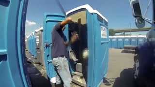 How We Keep Our Porta Potties Clean [upl. by Parrie329]