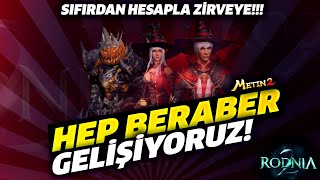 RODNİA 2 GLOBAL SUNUCU 0´DAN ADIM ADIM ZİRVEYE  👍 rodnia2 rodnia2hype metin2pvp [upl. by Olegnalehcim742]