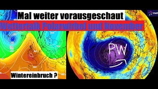 Von Polarwirbel und möglichen Wetterlagen im November Lockerer Wettertalk zum Wochenausklang [upl. by Etnohc]