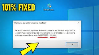 How To Fix Error Code 0x80070002  0x20000 When Open Media Creation Tool ✅ [upl. by Lore996]