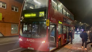 Arriva London LJ61LLC T231 on Route 279 at Ponders End Park 4324 [upl. by Nappy]