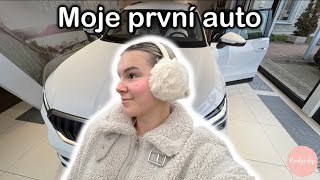 MOJE PRVNÍ AUTO  budou vlogmasy  Rendy’s Shop [upl. by Adnirim287]